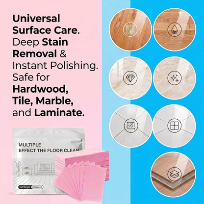 Multiple Effect The Floor Clean Tablets for Mopping, Quick Shine Cleaner