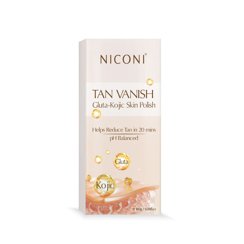 Niconi Tan Vanish Gluta-Kojic Skin Polish 180g (₹80 per use)